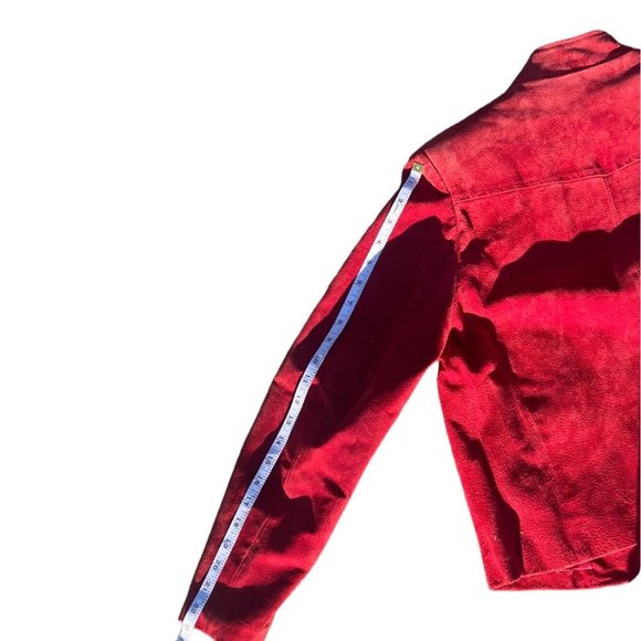 VTG Red Leather Jacket - Picture 7 of 7